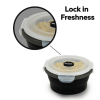 GLIDER S10 Black Bento Premium Lunch Box & Food Storage Container