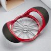 Apple Slicer Corer, Stainless Steel Upgrade 12 Sharp Apple Slicer Large, Ergonomic Plastic Handle Non-slip And Easy To Hold