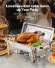 VEVOR Chafing Dish Buffet Set, 8 Qt 4 Pack, Stainless Steel Chafer with 4 Full Size Pans