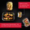 3.2 Cup Brilliance Glass Food Storage Containers, Set of 2