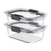 3.2 Cup Brilliance Glass Food Storage Containers, Set of 2