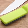 1pc Knife Sharpener With Handle; Sharpening Kitchen Tool; Household Labor-saving Sharpener