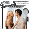 Commercial-Grade Shower Set - 12-inch Square Head With Water-Saving Technology & Handheld Option