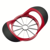 Apple Slicer Corer, Stainless Steel Upgrade 12 Sharp Apple Slicer Large, Ergonomic Plastic Handle Non-slip And Easy To Hold, Kitchen Fruit Divide