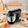 6QT Electric Stand Mixer, 10 Speed, Tilt-Head, Dough Mixer With Dishwasher Safe Stainless Steel Bowl, Flat Beater, Whisk For Baking, For Family K