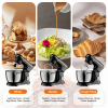 6QT Electric Stand Mixer, 10 Speed, Tilt-Head, Dough Mixer With Dishwasher Safe Stainless Steel Bowl, Flat Beater, Whisk For Baking, For Family K
