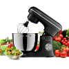 6QT Electric Stand Mixer, 10 Speed, Tilt-Head, Dough Mixer With Dishwasher Safe Stainless Steel Bowl, Flat Beater, Whisk For Baking, For Family K