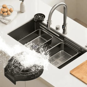 Easy-to-press Automatic Cup Cleaning Kit - Perfect For Homes, Cafes And Restaurants - Requires No Electricity And Is Durable Plastic (Option: 1pcs)