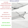 Expandable Stainless Steel Kitchen Sink Drain Basket, Adjustable Dish, Bowl & Cutlery Washing Rack With Space Saving Design, Drains Forks, Knives