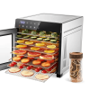 Food Dehydrator Machine 25QT, 8 Trays Stainless Steel Dehydrator Machine, Large Capacity Dehydrators For Food And Jerky, Herbs, Yogurt, & Veggies