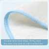 5pcs Of 10 Non-stick Rags, Kitchen Scouring Pads, Bamboo Fiber Brush Dishes, Household Cleaning Wipes, Bamboo Fiber Dishcloths