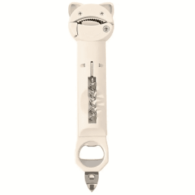 Beer Capper, Thickened Stainless Steel Wooden Handle Corkscrew, Wine Cap, Beverage Bottle Opener (Option: 3)