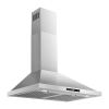 Wall Mount Range Hood 30 Inch, 700 CFM Kitchen Hood Stainless Steel Stove Vent Hood With Gesture Sensing & Touch Control, Ducted/Ductless