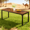 Dining Table, Brown, 78.74" long, 27.56"wide and 29.53" tall
