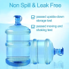 [3-piece Set]3 & 5-gallon Water Bottle Caps, Upgraded Reusable Replacement Caps, Spill-proof Caps For 55mm Water Bottles